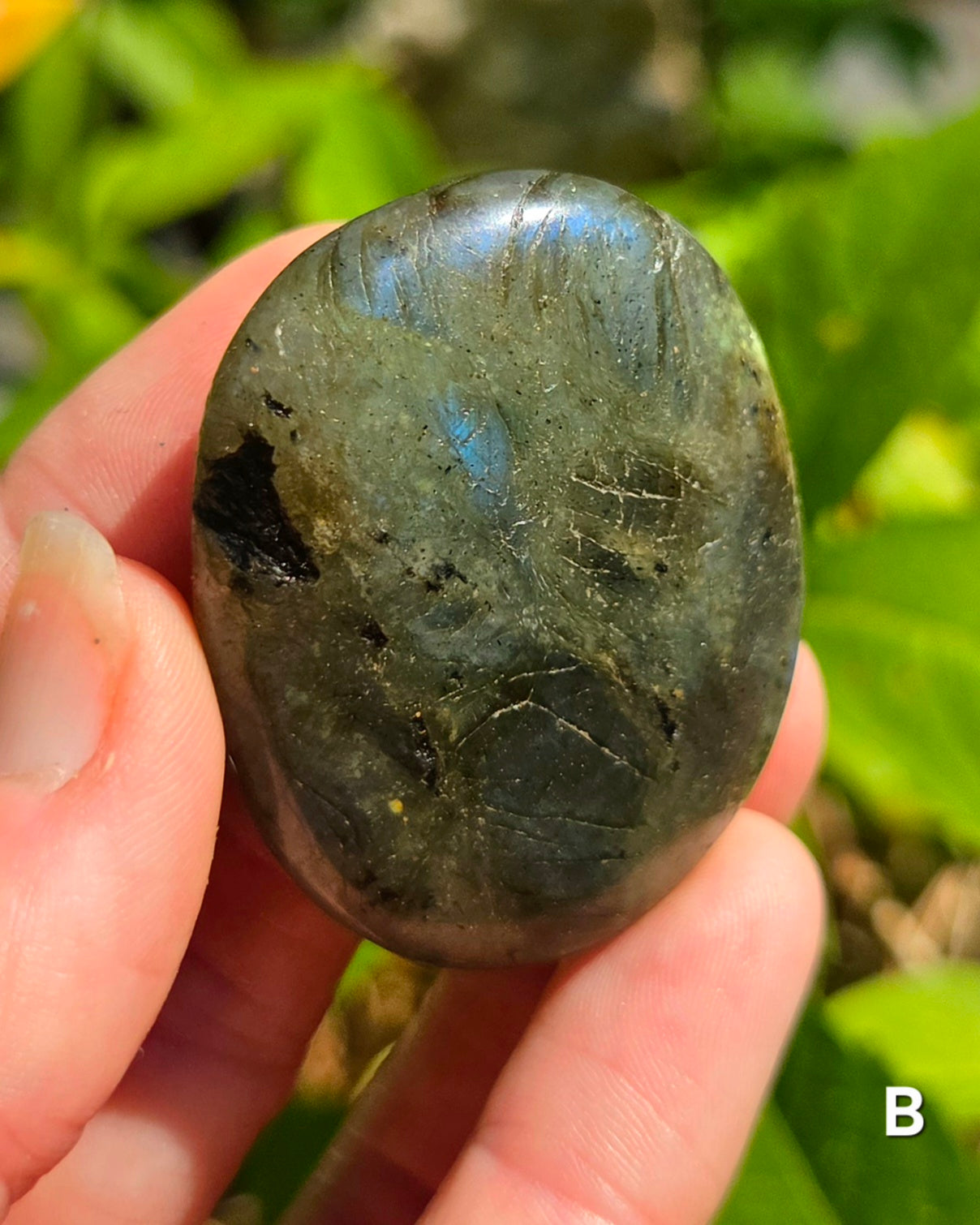Labradorite Palm Stones