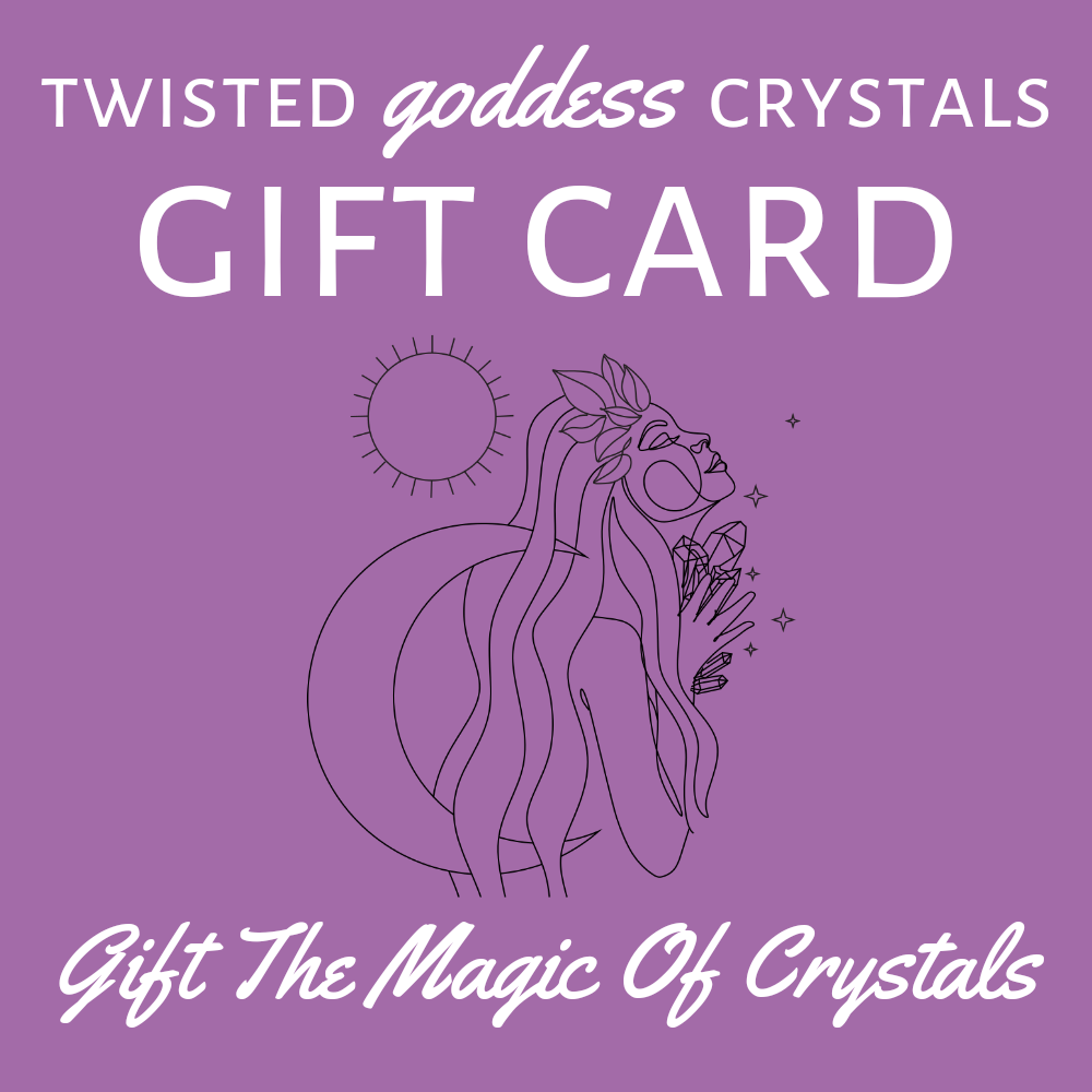 Twisted Goddess Crystals Gift Card