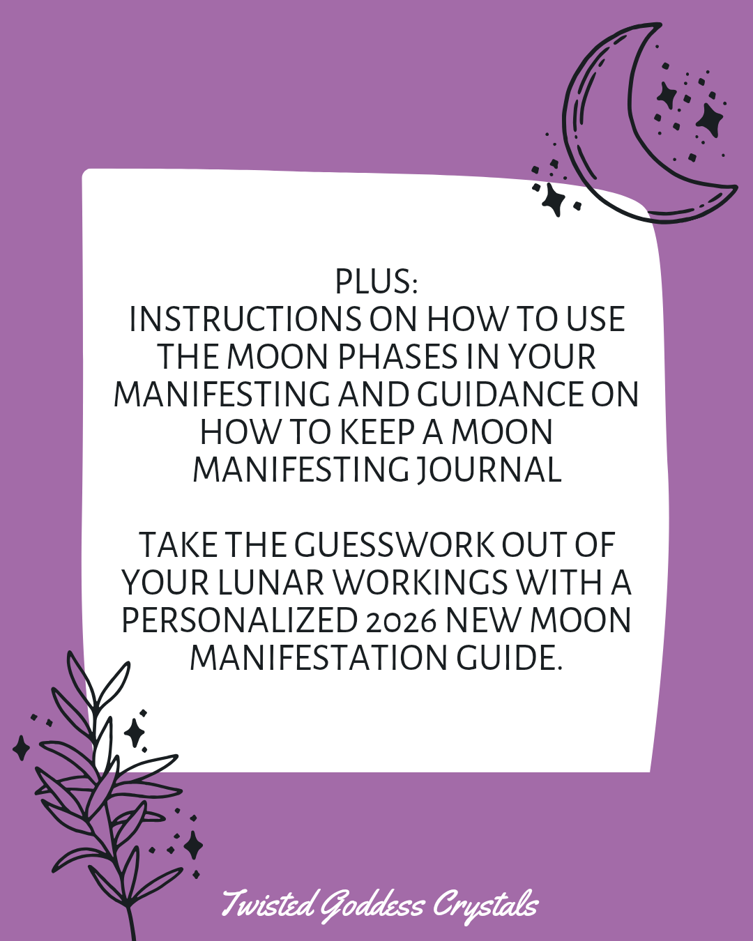 *Your Personal 2026 New Moon Manifestation Guide