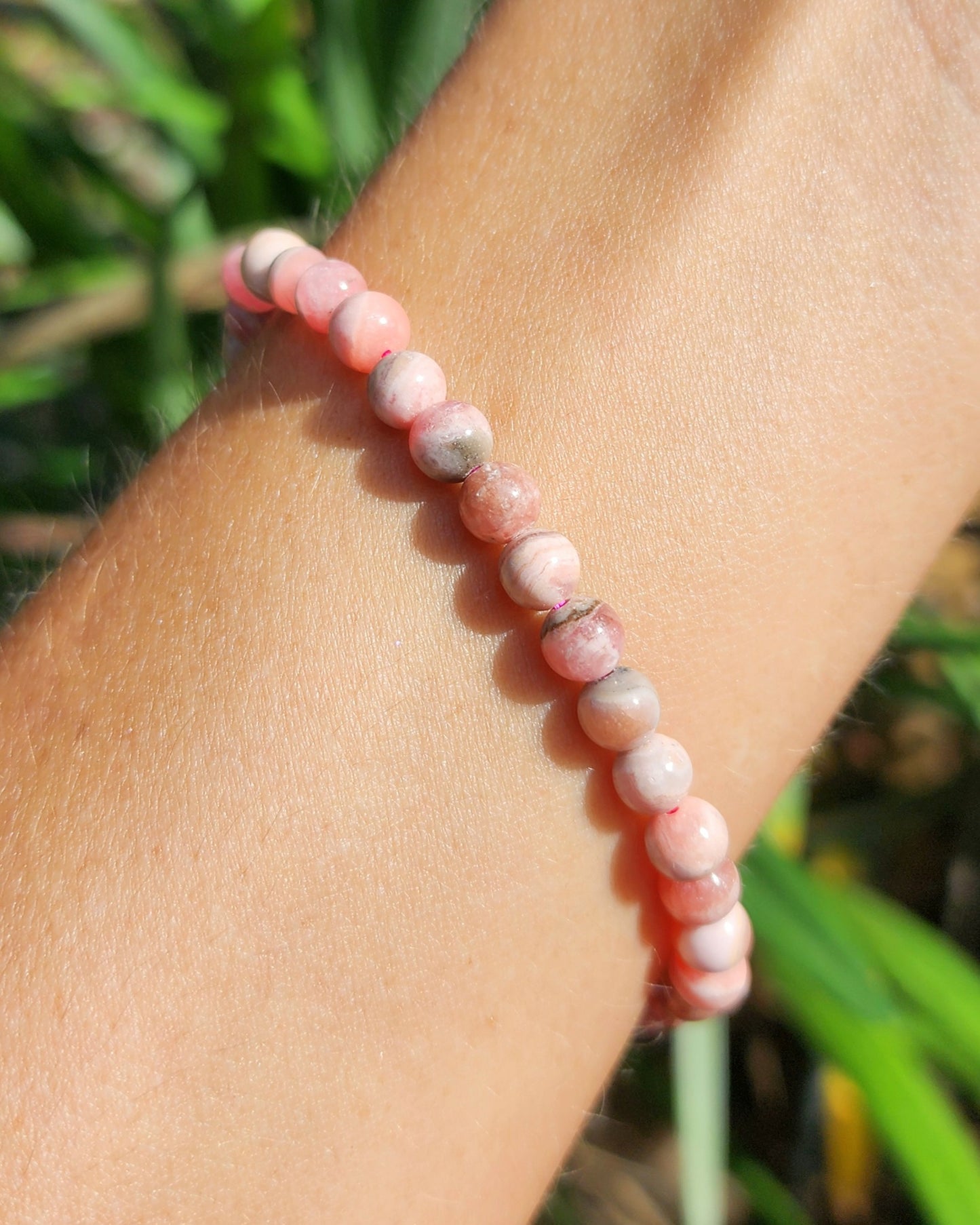 Rhodochrosite Stretchy Bracelet