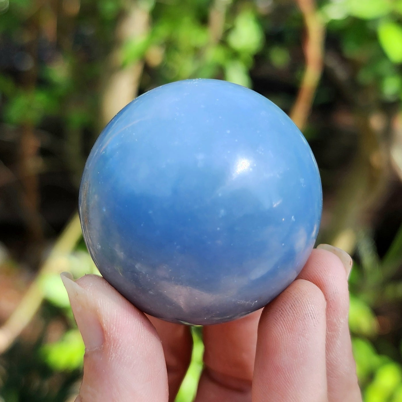 Angelite Sphere