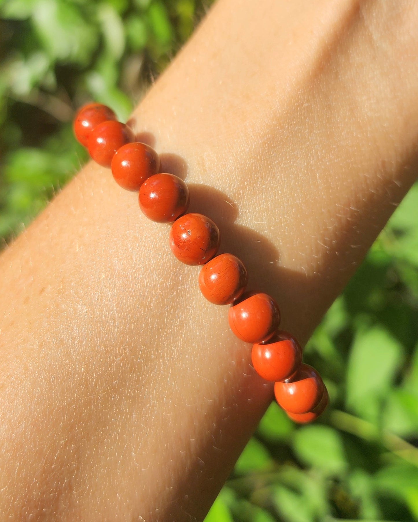 Red Jasper Stretchy Bracelet