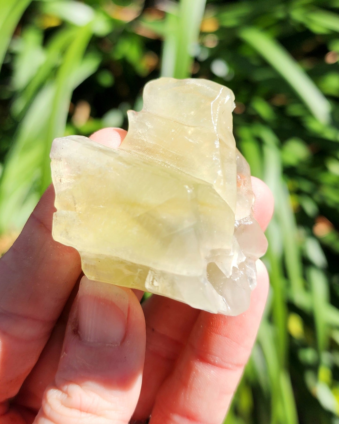 Rough Raw Green Calcite