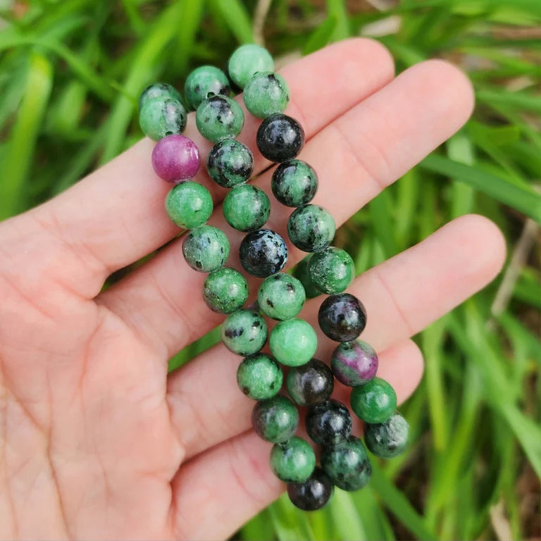 Ruby Zoisite Bracelet