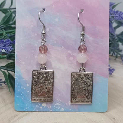 Tarot Card Earrings