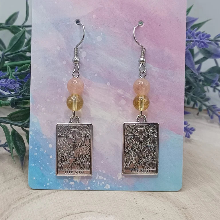 Tarot Card Earrings