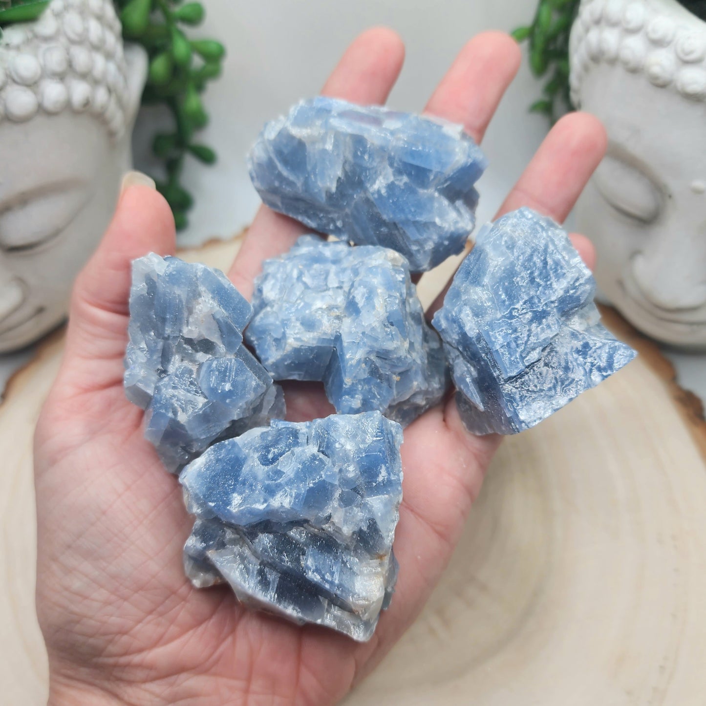 Raw Blue Calcite