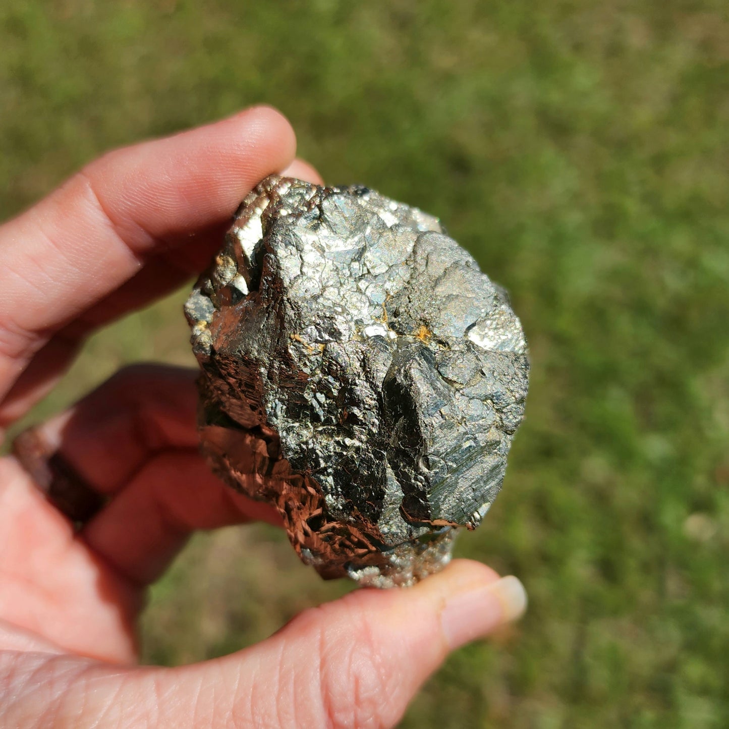 Cubic Pyrite Cluster