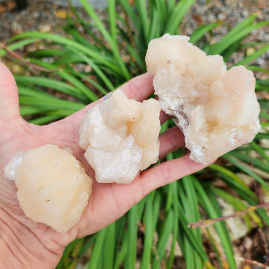 Peach Stilbite Specimens