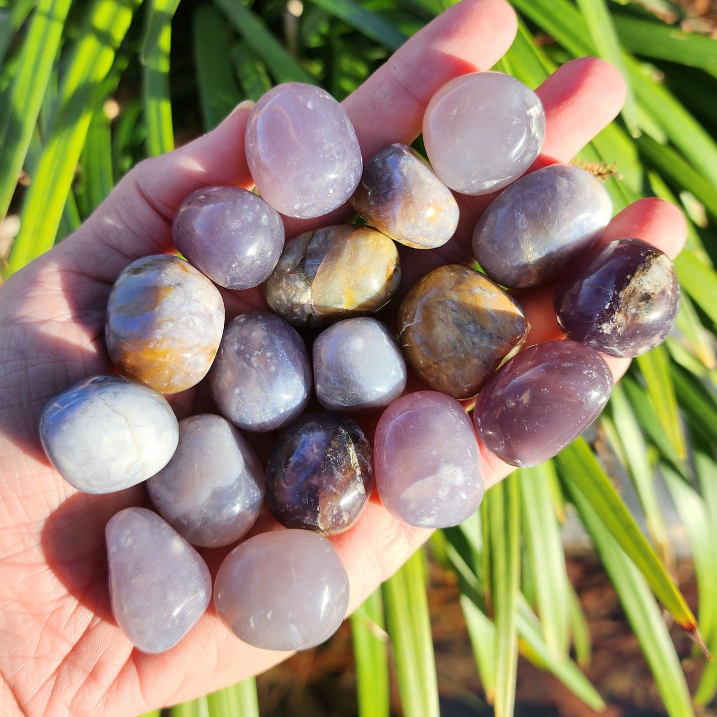 Purple Chalcedony Tumble