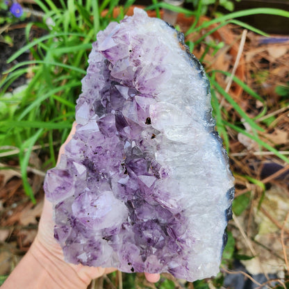 Self Standing Amethyst Cluster D