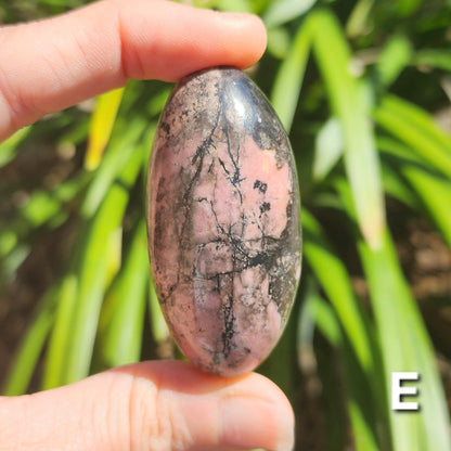 Rhodonite Shiva Lingam