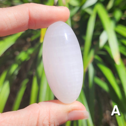 Mangano Calcite Shiva Lingams