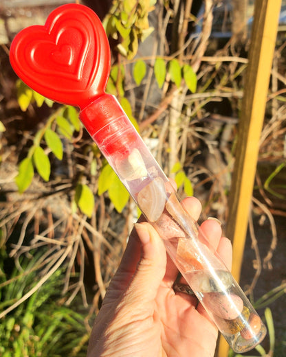 Valentine's Day Crystal Tube