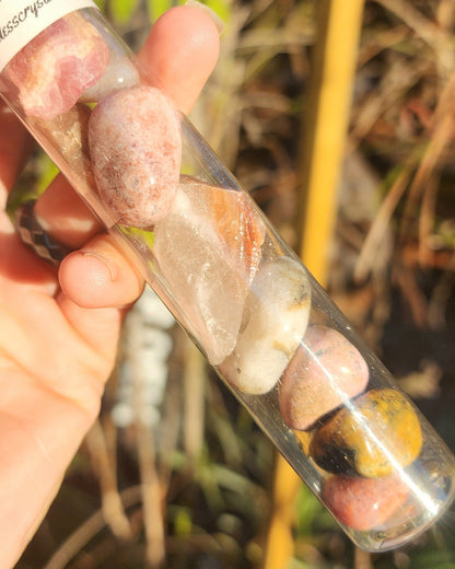 Valentine's Day Crystal Tube