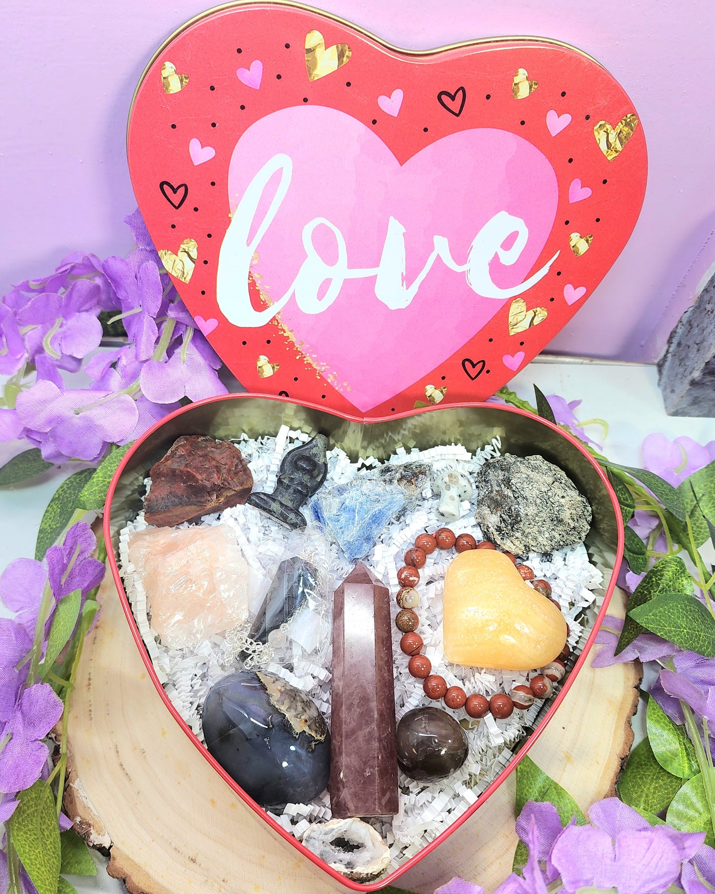 Valentine's Day Crystal Box - Larger Size