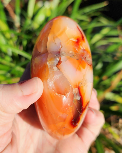 Carnelian Agate Heart