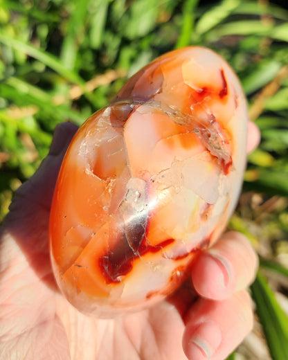 Carnelian Agate Heart