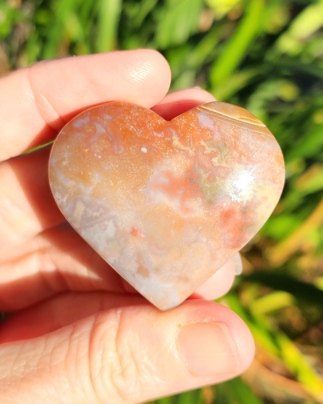 Sea Jasper Heart