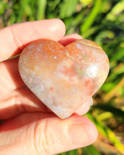Sea Jasper Heart