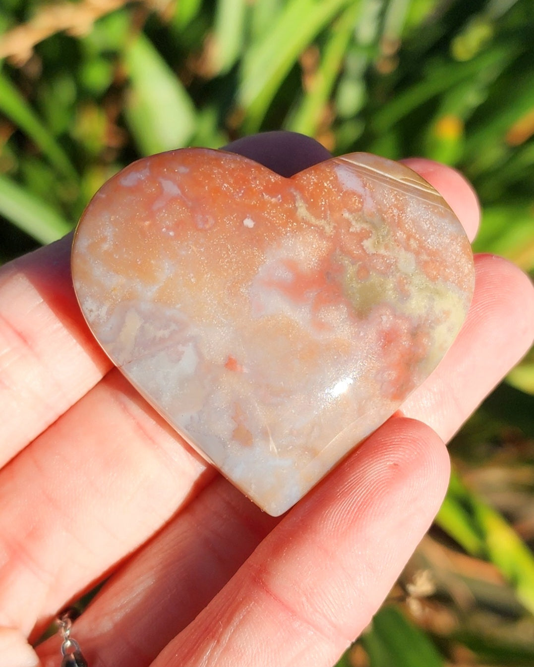 Sea Jasper Heart