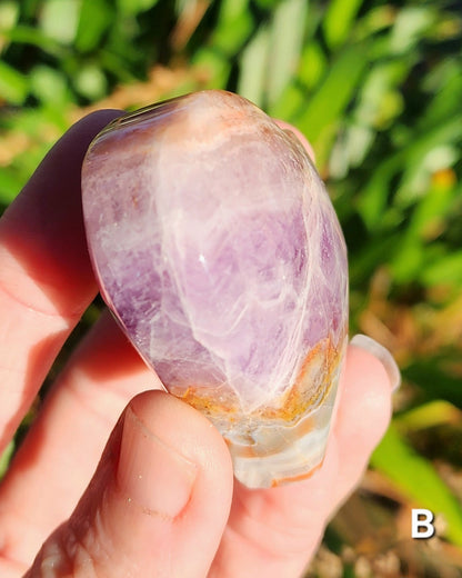 Crazy Lace Amethyst Hearts