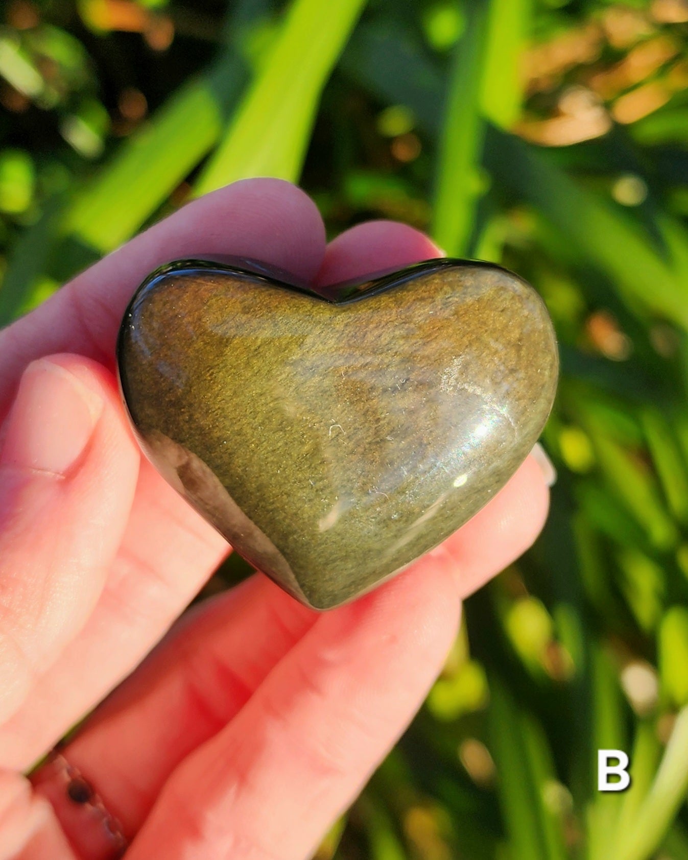 Rainbow Obsidian Hearts