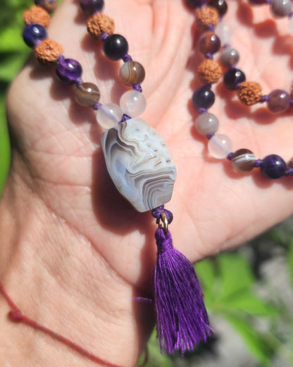 Grounded Enlightenment Mala Necklace