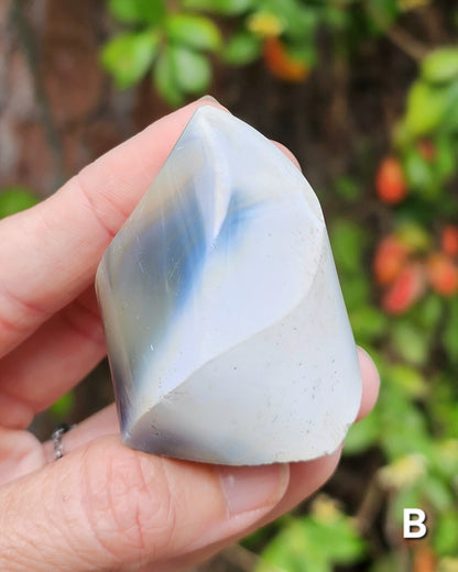 Orca Agate Flames