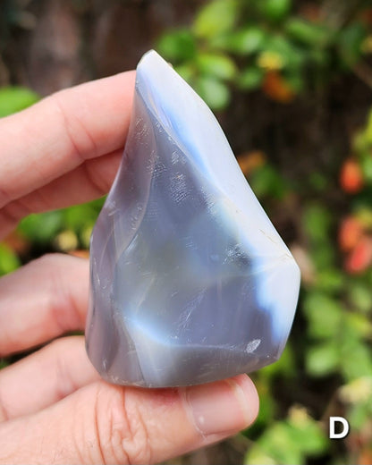 Orca Agate Flames