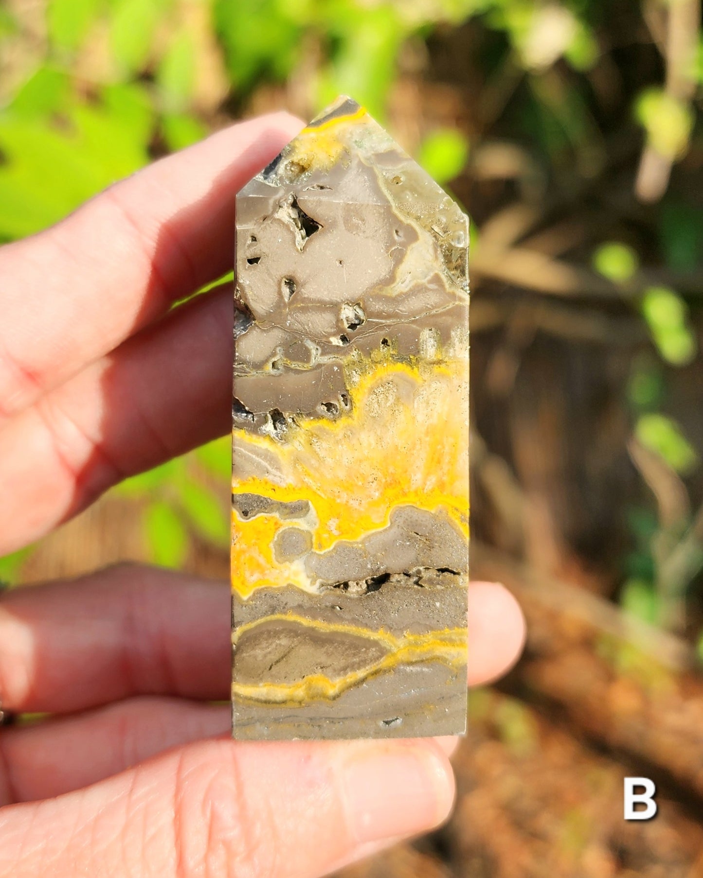Bumblebee Jasper Obelisks