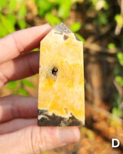 Bumblebee Jasper Obelisks