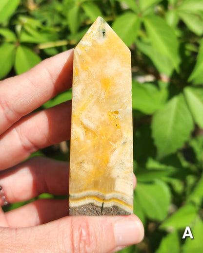 Bumblebee Jasper Obelisks