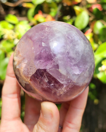 Purple Fluorite Sphere