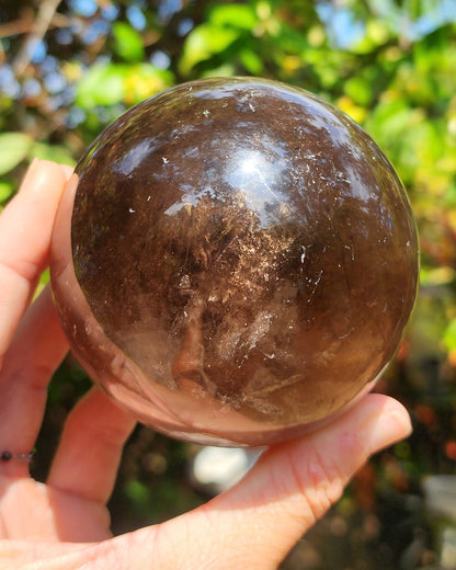 Smoky Quartz Sphere