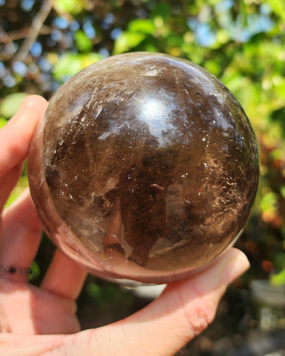 Smoky Quartz Sphere