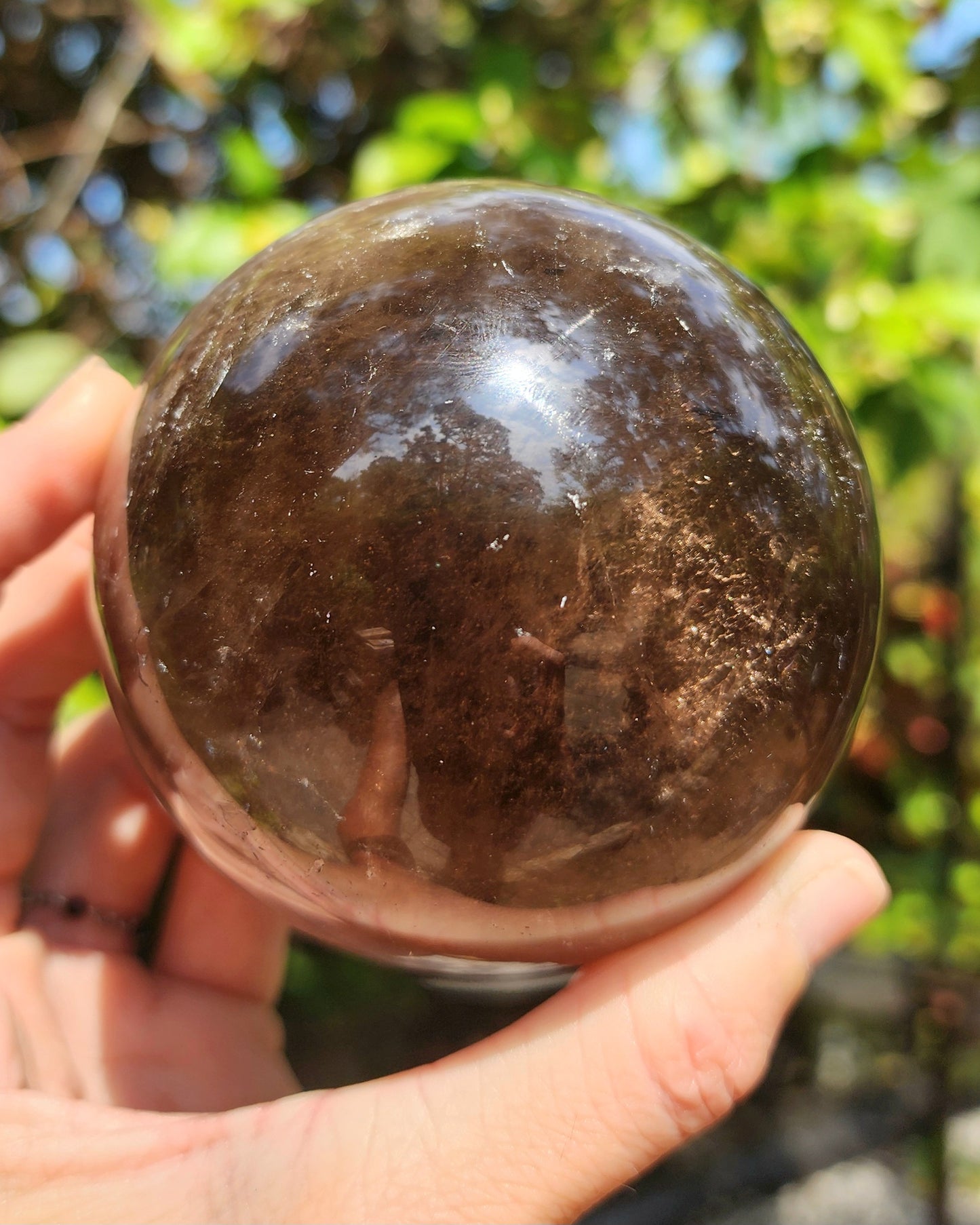 Smoky Quartz Sphere