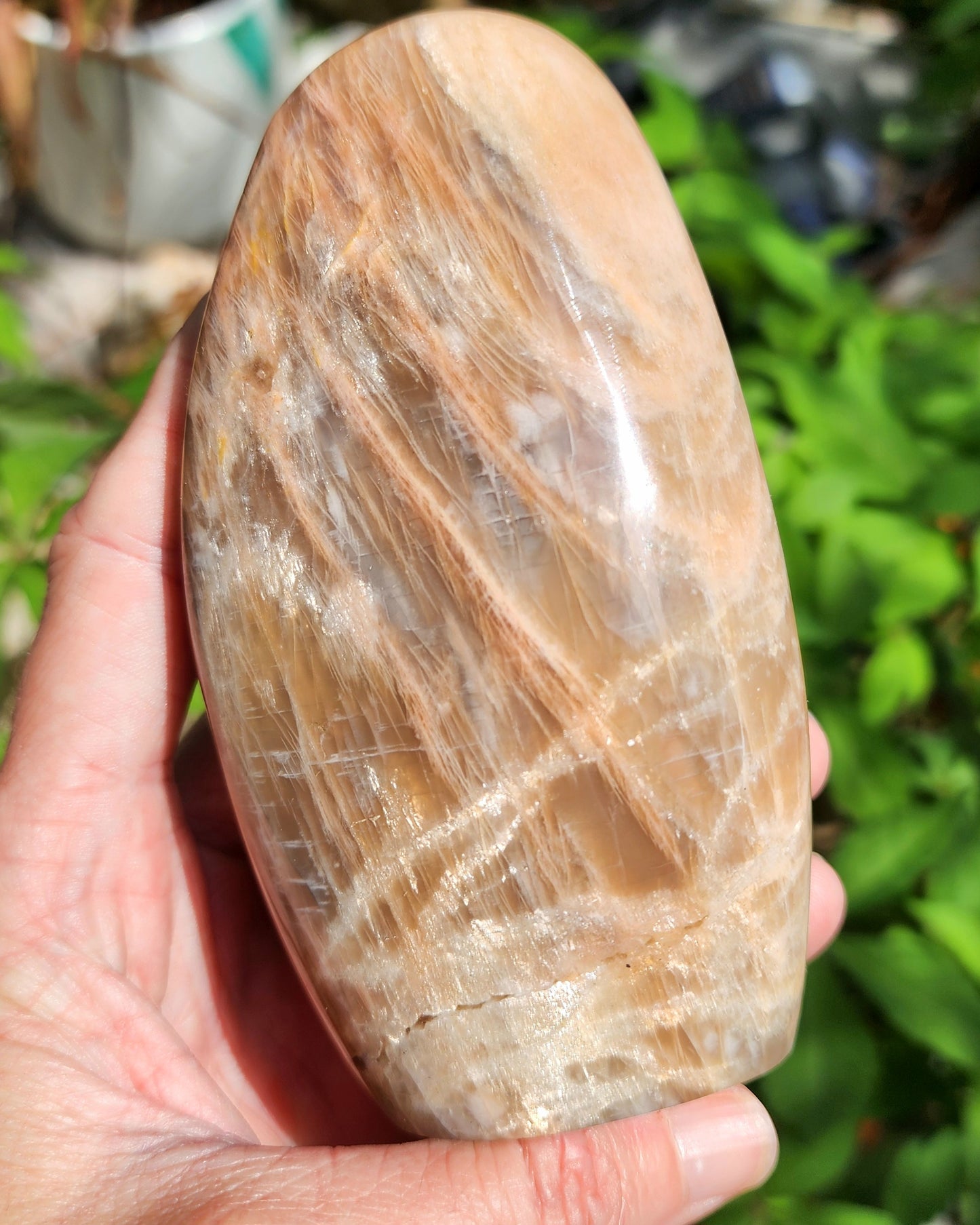 Peach Moonstone Freeform