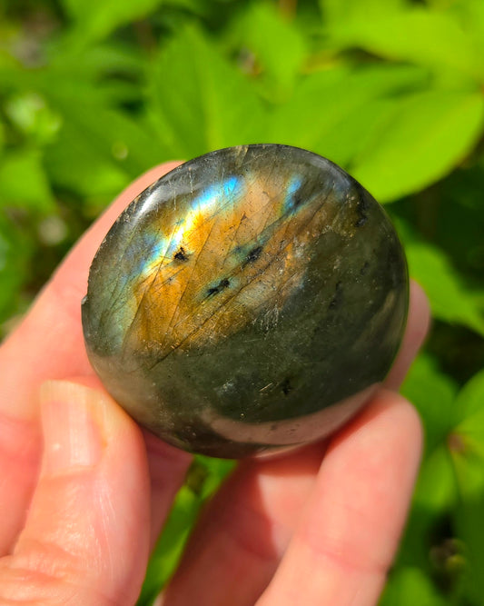 Labradorite Palm Stone