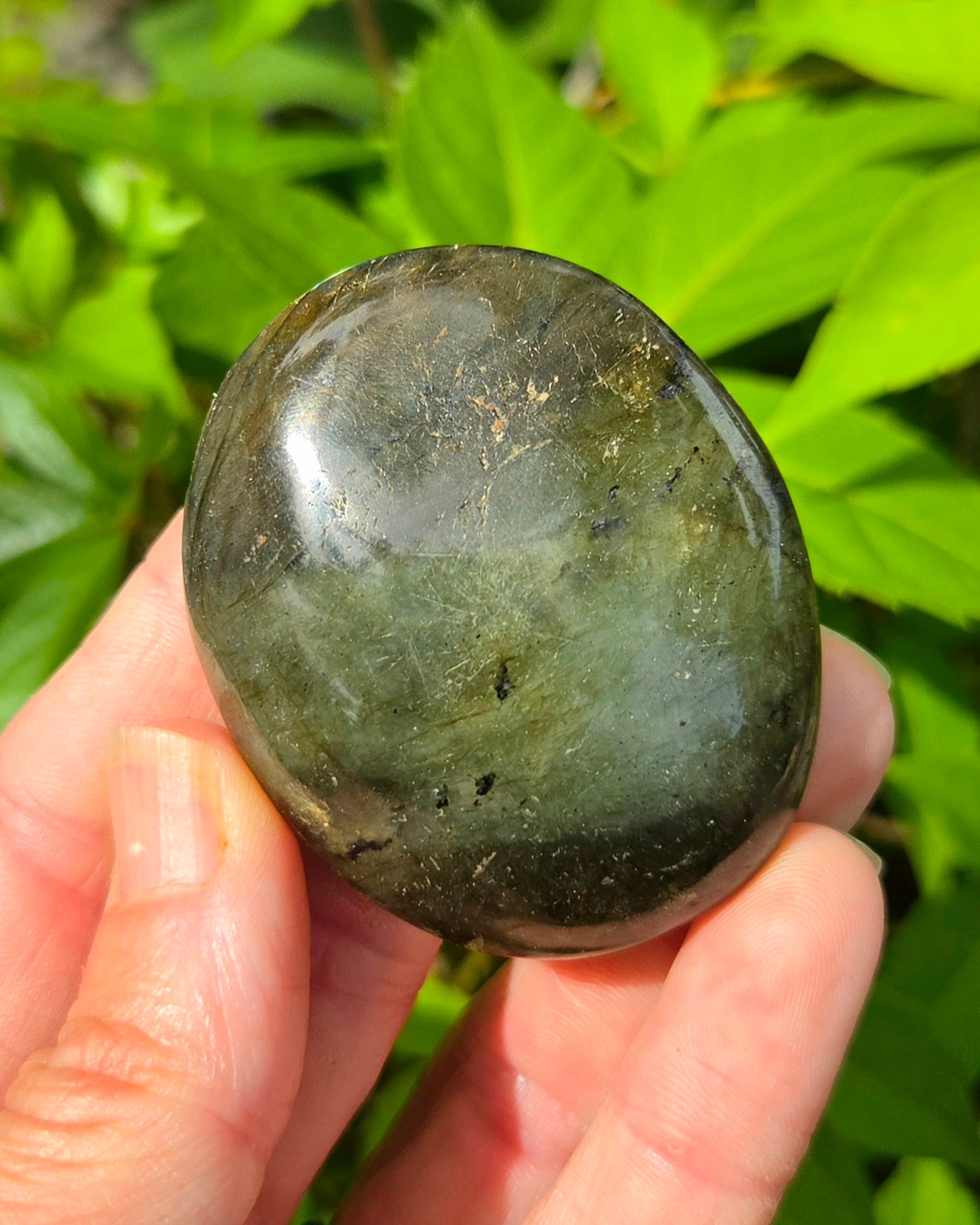 Labradorite Palm Stone