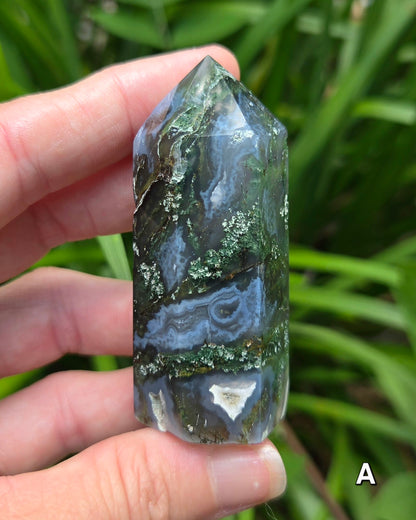 Moss Agate Towers