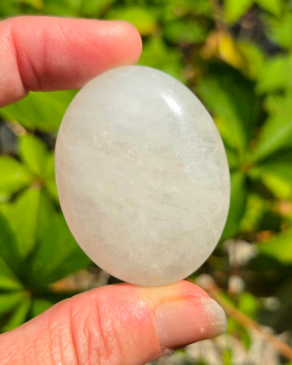 Clear Quartz Palm Stones
