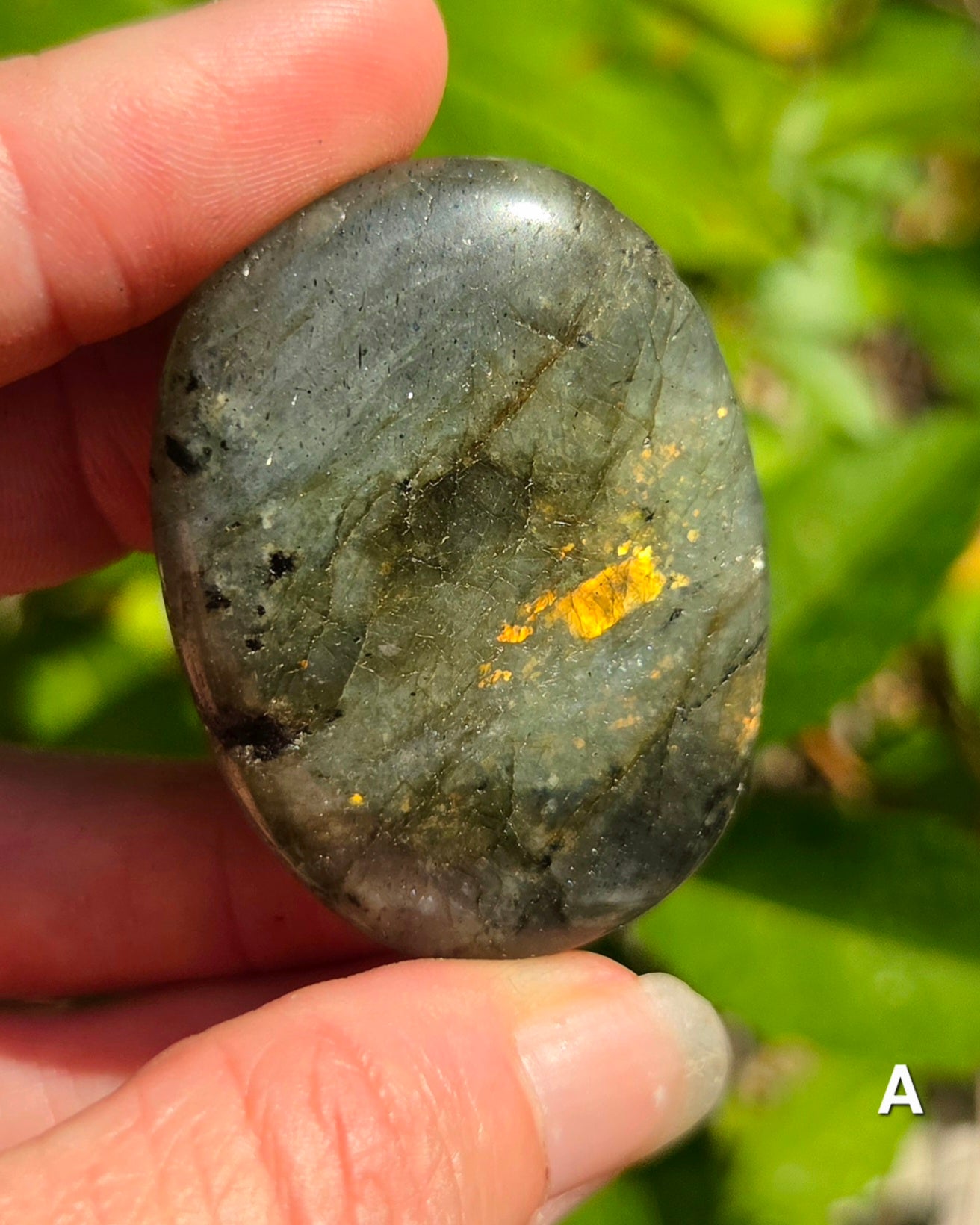Labradorite Palm Stones