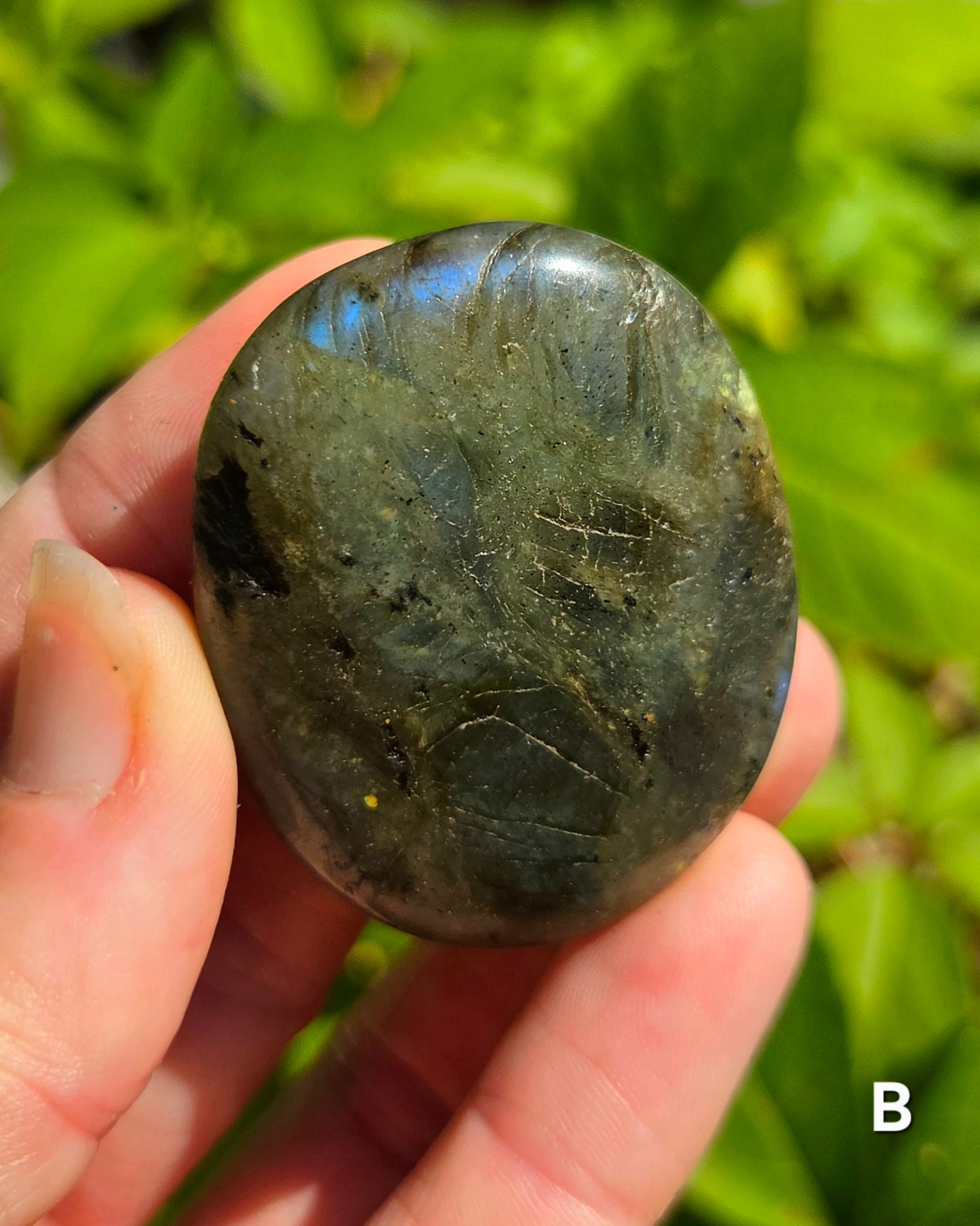 Labradorite Palm Stones