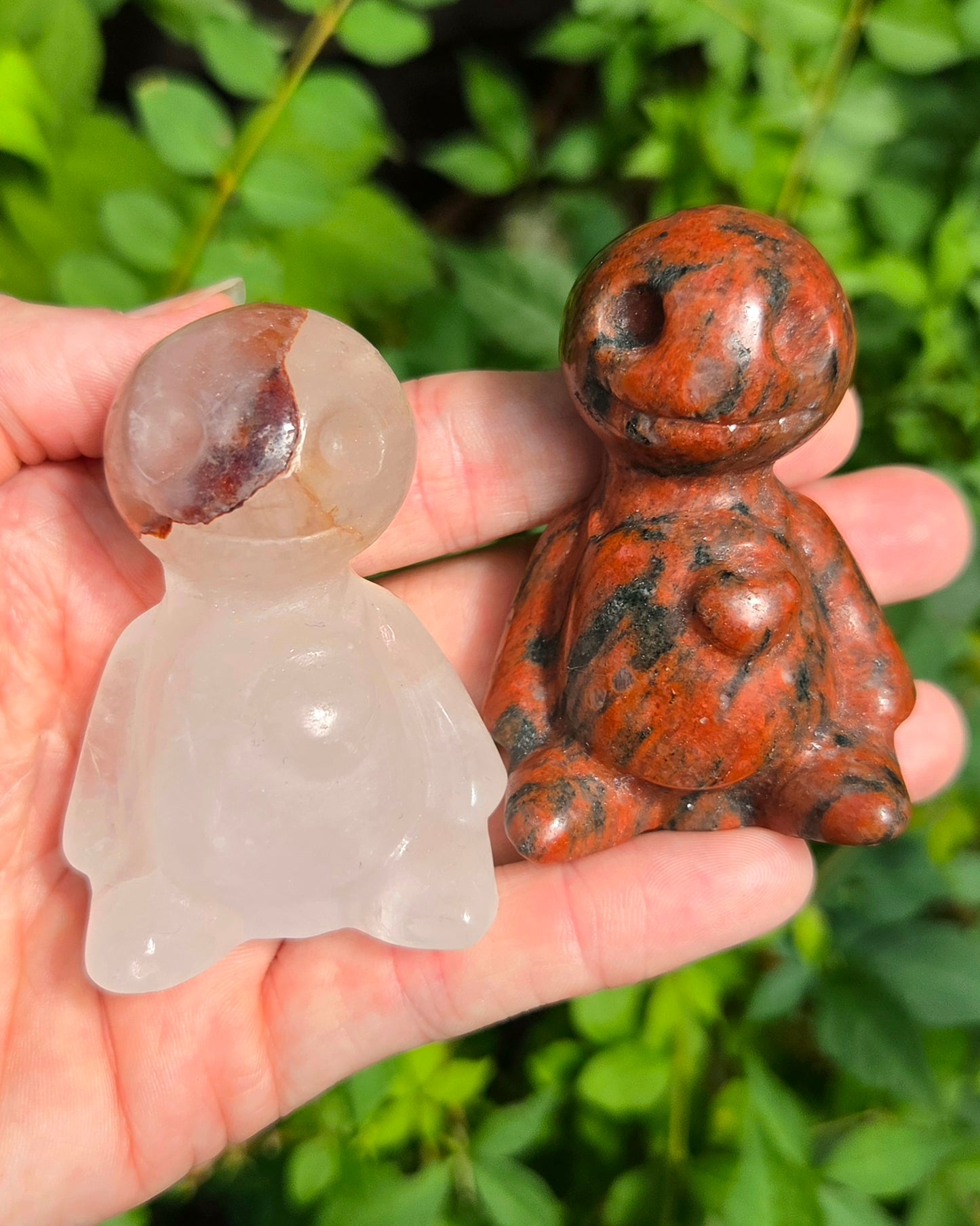 Poppet Doll (Fire Quartz or Red Sesame Jasper)