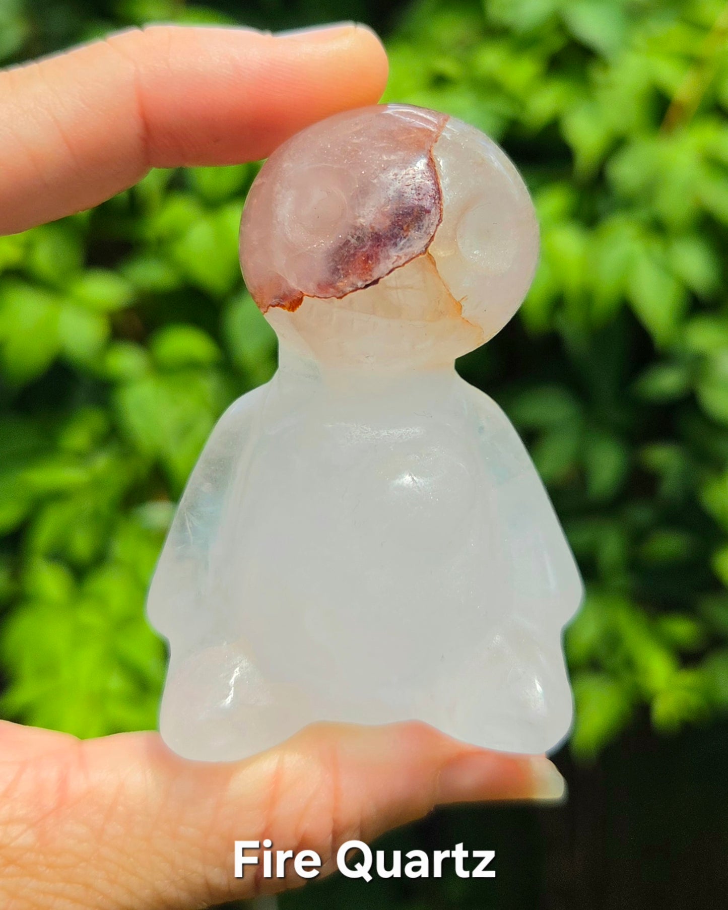 Poppet Doll (Fire Quartz or Red Sesame Jasper)