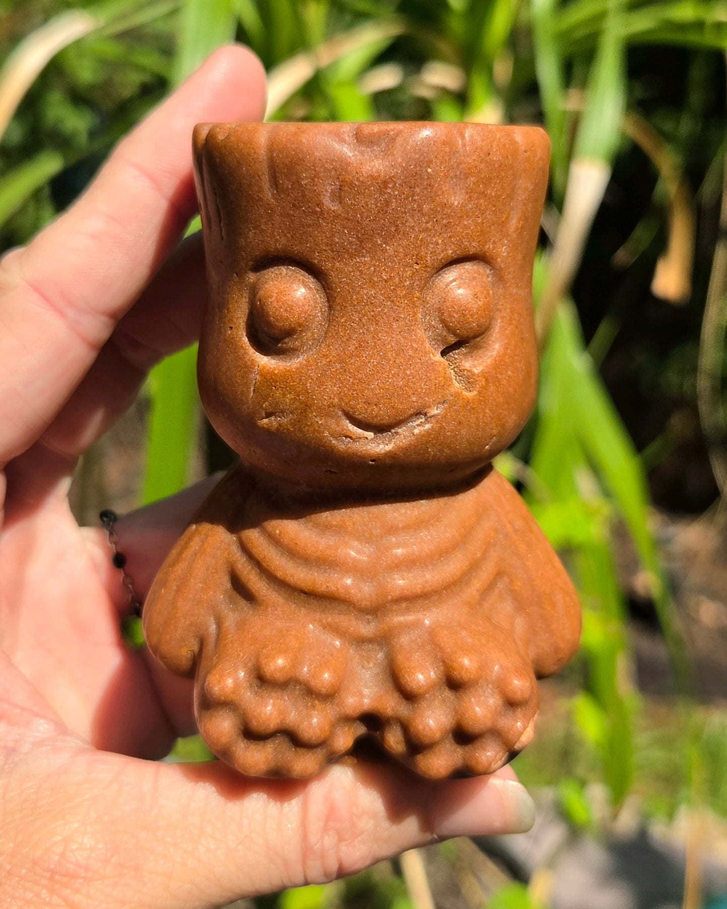 Red Jasper Tree Man