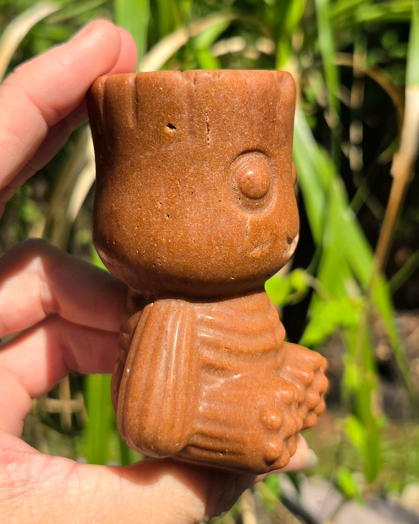 Red Jasper Tree Man