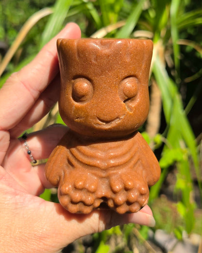 Red Jasper Tree Man