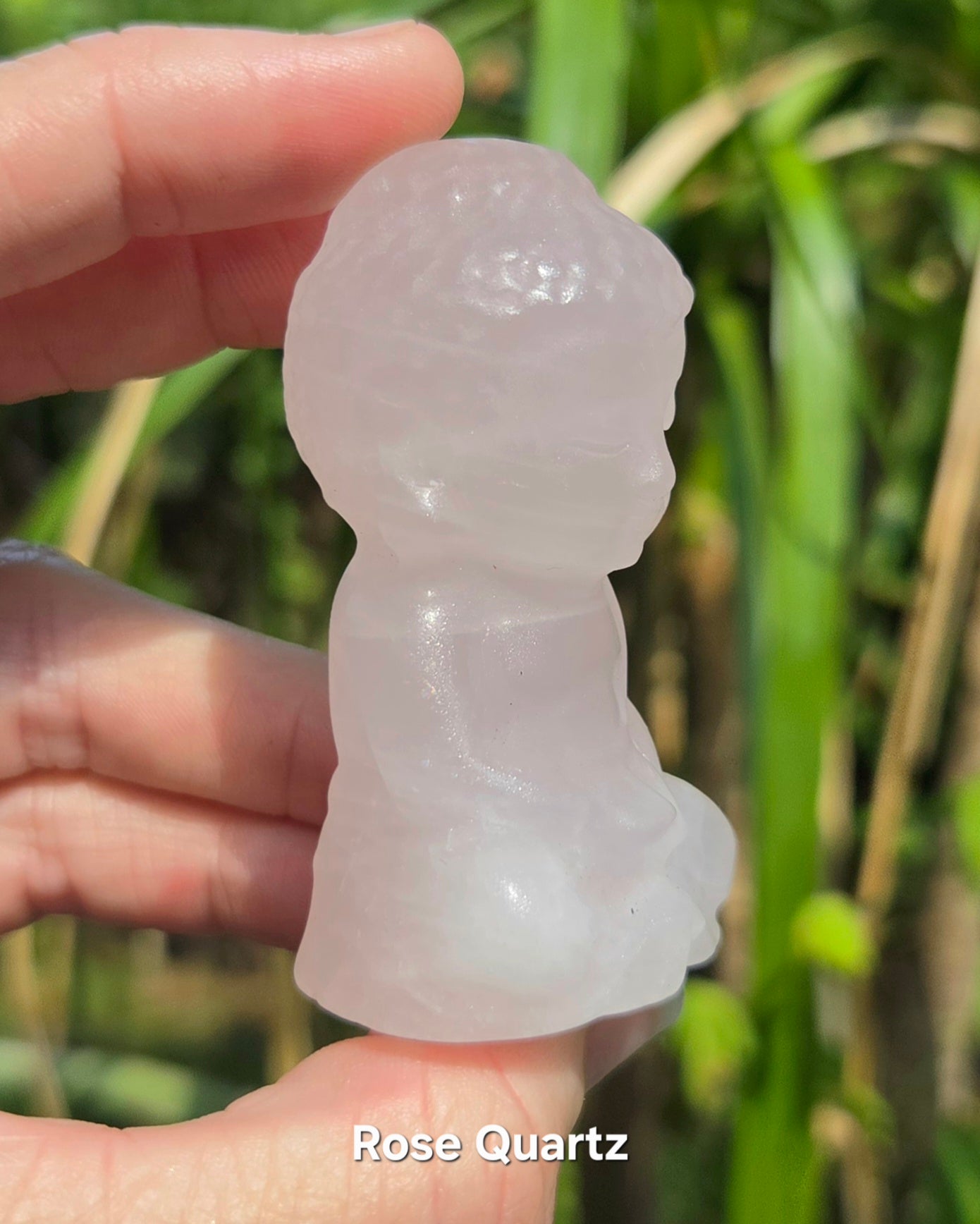 Buddha (Green Aventurine or Rose Quartz)